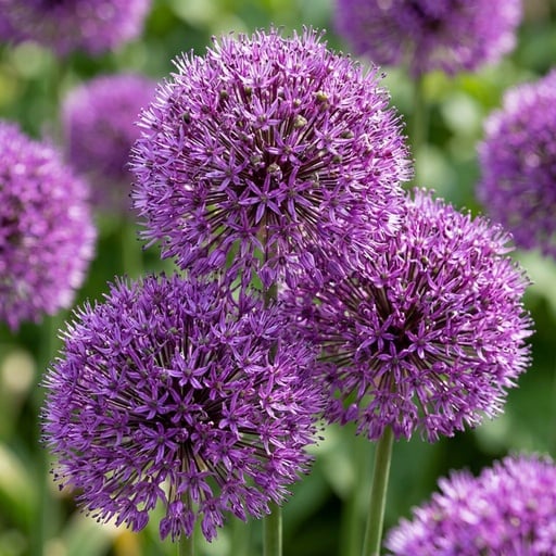 "Zierlauch 'Purple Sensation' (Allium giganteum) – Zierlauch-Zwiebeln, 15 Zwiebeln image"