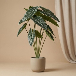 Alocasia 80 cm – Kunstpflanze