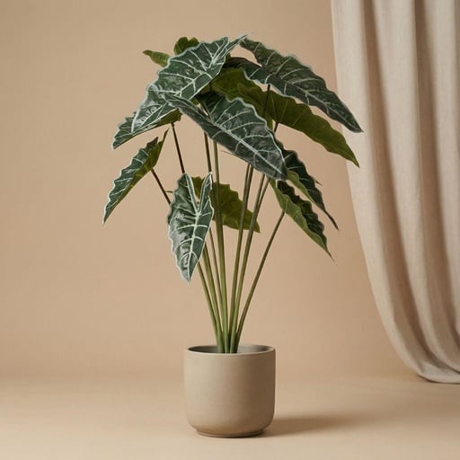 "Alocasia 80cm - Kunstplant - Artificial plant image"
