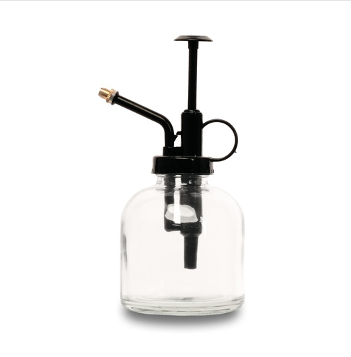 "Pflanzenspritze - Glas klar mit schwarz - 300 ml image"