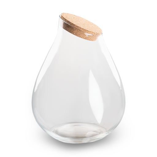 "Terrarium fles met kurk - Drop XXL - Ø 34 cm ↑ 43 cm image"