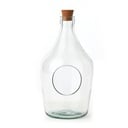 Open terrarium fles 3 liter - Open Bottle garden - Glas met kurk
