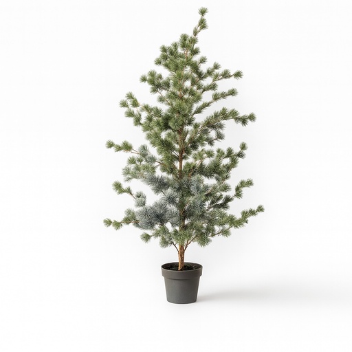 "Dennenboom (Cedar Pine) 150 cm – Kunstpflanze im Topf - KÜNSTLICH image"