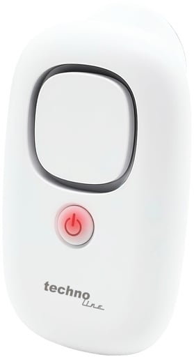 "PA300 Wasseralarm – Badewannensensor & Wasserstandmelder mit Saugnapf, Überlaufschutz & Leckagewarnung, inkl. Batterien LR44, für Bad, Waschmaschine & Keller image"