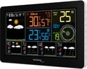 WD2700 WLAN Wetterstation mit Außensensor – 4-Tage-Wettervorhersage, Temperatur, Luftfeuchtigkeit, Luftdruck, Windanzeige, Weckalarm & DirektWetter-App