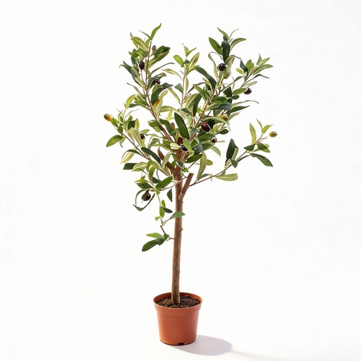 "Olivenbaum im Topf 65cm – Kunstpflanze - Künstliche Pflanze image"