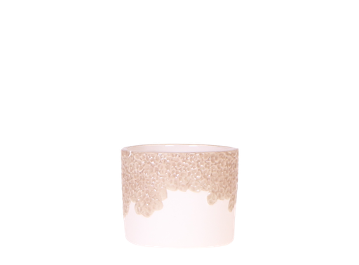 "Kolibri Home | Bloom Ziertopf - Sand - Ø6cm image"