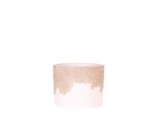 "Kolibri Home | Bloom Ziertopf - Sand - Topf-Ø 6 cm image"