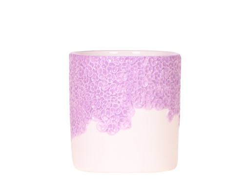 "Kolibri Home | Bloom Ziertopf - Lila - Topf-Ø 9 cm image"