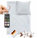 Alavya Home Kinderbettwäsche 135x100 cm Baumwolle - 2er-Set, Weiß