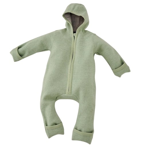 "Alavya Home Walkoverall Bio-Schurwolle - Pastel Khaki - 74/80 image"