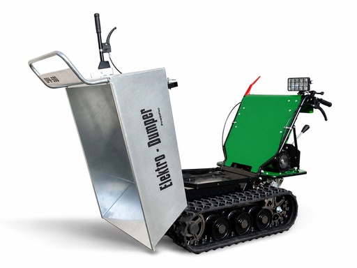 "AKKU-Raupen-Dumper Typ RDE500 Schüttmulde silber image"
