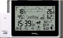 WS6767 Funk-Wetterstation mit Außensensor mit DCF77 Funkuhr, Wettervorhersage, Luftdruck-Historie, Innen-/Außentemperatur & Luftfeuchtigkeit, Mondphase, Sonnenauf- und Sonnenuntergang, Frostalarm