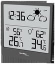 WS9138 Wetterstation mit Außensensor – Innen- & Außentemperatur, Luftfeuchtigkeit, Wettervorhersage, Wettertrend, Min/Max-Speicher, Funkübertragung