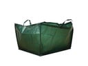Gartenabfallsack, quadratisch, Polyester, grün, 190 Liter