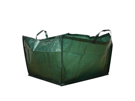 "Gartenabfallsack, quadratisch, Polyester, grün, 190 Liter image"