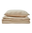 Alavya Home Kinderbettwäsche 135x200 cm Baumwolle - 2er-Set, Beige