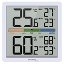 WS9472 Digitales Thermo-Hygrometer mit Komfortanzeige, Innenthermometer & Hygrometer, MIN/MAX-Speicher, Hintergrundbeleuchtung, Magnet, Standfuß & Wandaufhängung