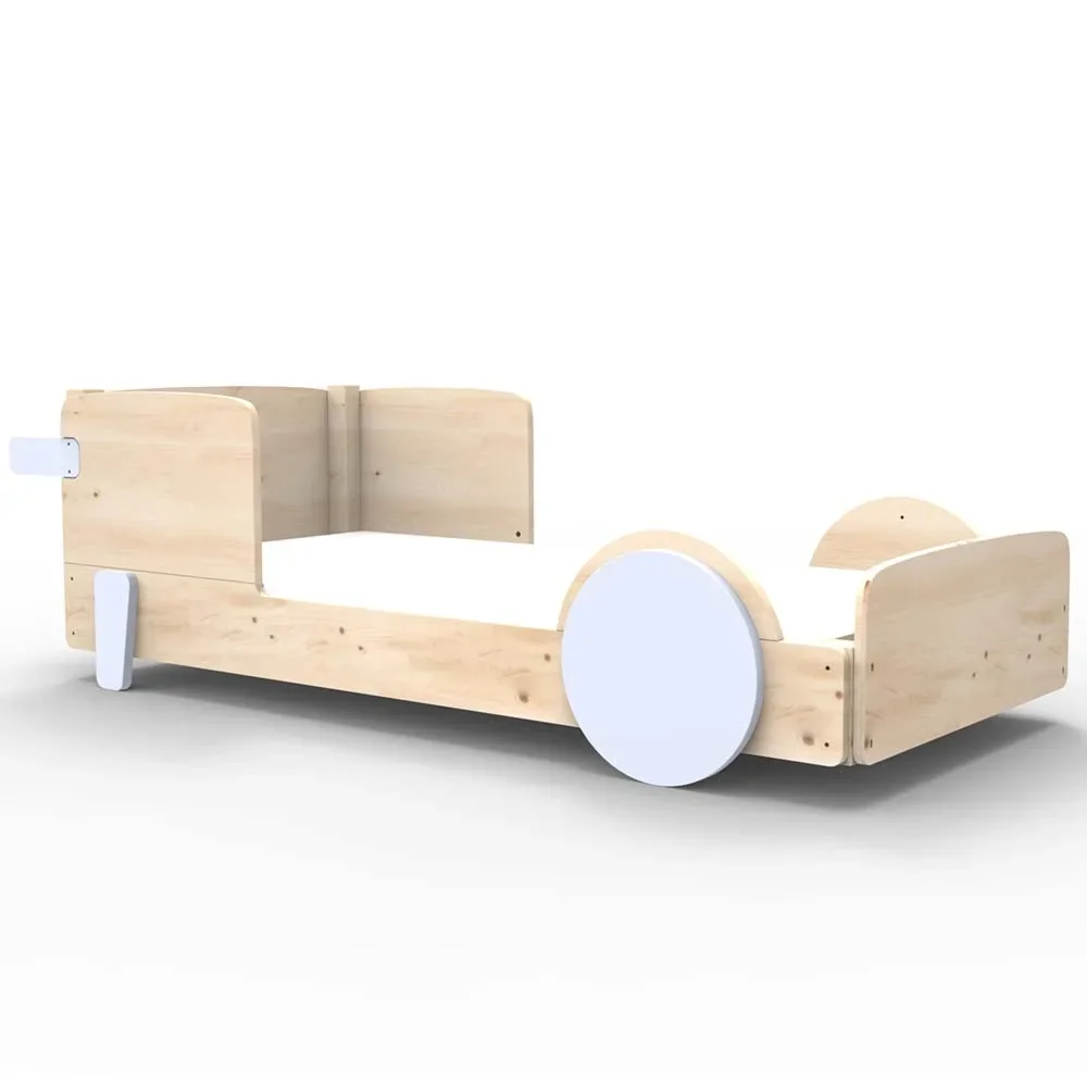 "Mathy by Bols Einzelbett "Discovery", Farbe Elemente: powder blue image"