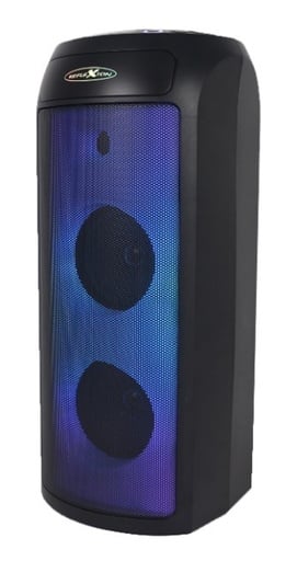 "Bluetooth Party-Lautsprecher mit Karaoke-Funktion, UKW-Radio und Discobeleuchtung image"
