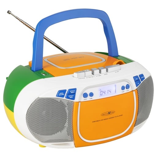 "Boombox Kids mit Radio, CD, Kassette und AUX-IN image"