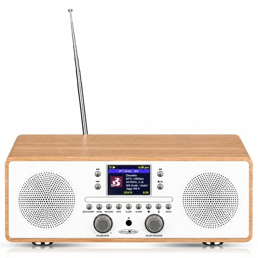 "Internet/DAB+/DAB/UKW-Radio mit CD-Player und Bluetooth, USB, MP3/CD, AUX-IN image"