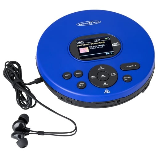 "Tragbarer CD/MP3-Player inkl. DAB+ / UKW-PLL Radio image"