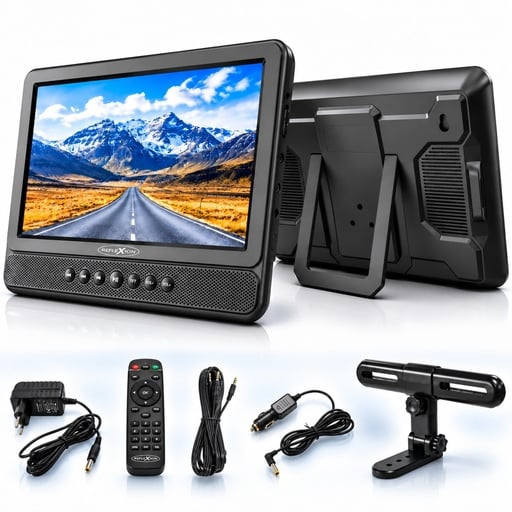 "10" Twin Monitor mit DVD image"