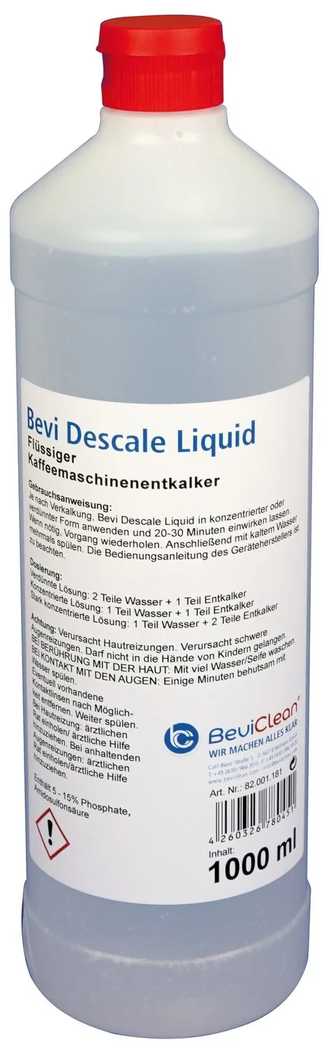 "Reinigungsmittel, Kaffeemaschinenentkalker - 1L, Flasche image"