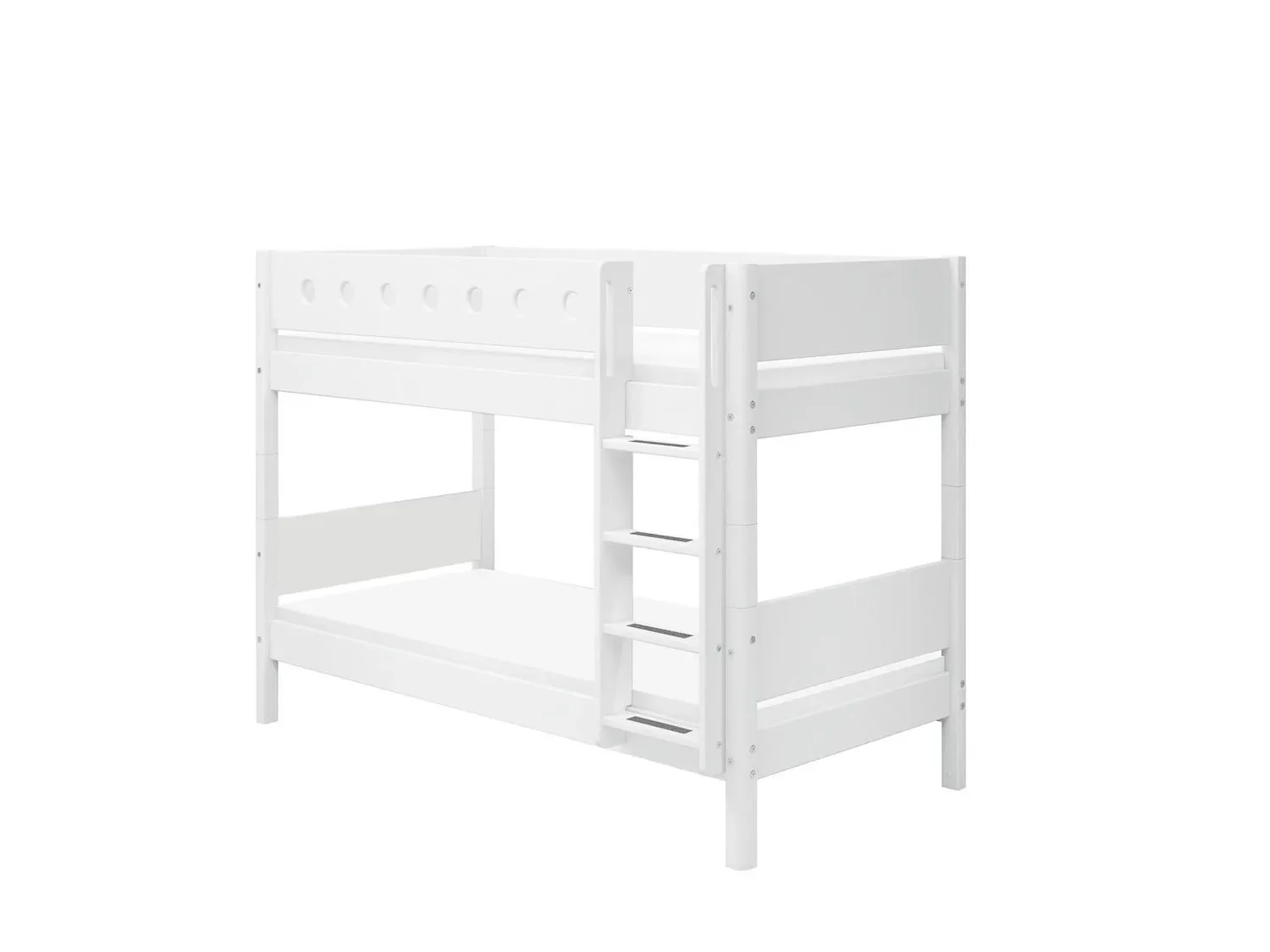 FLEXA Kinderbett Etagenbett mit gerader Leiter