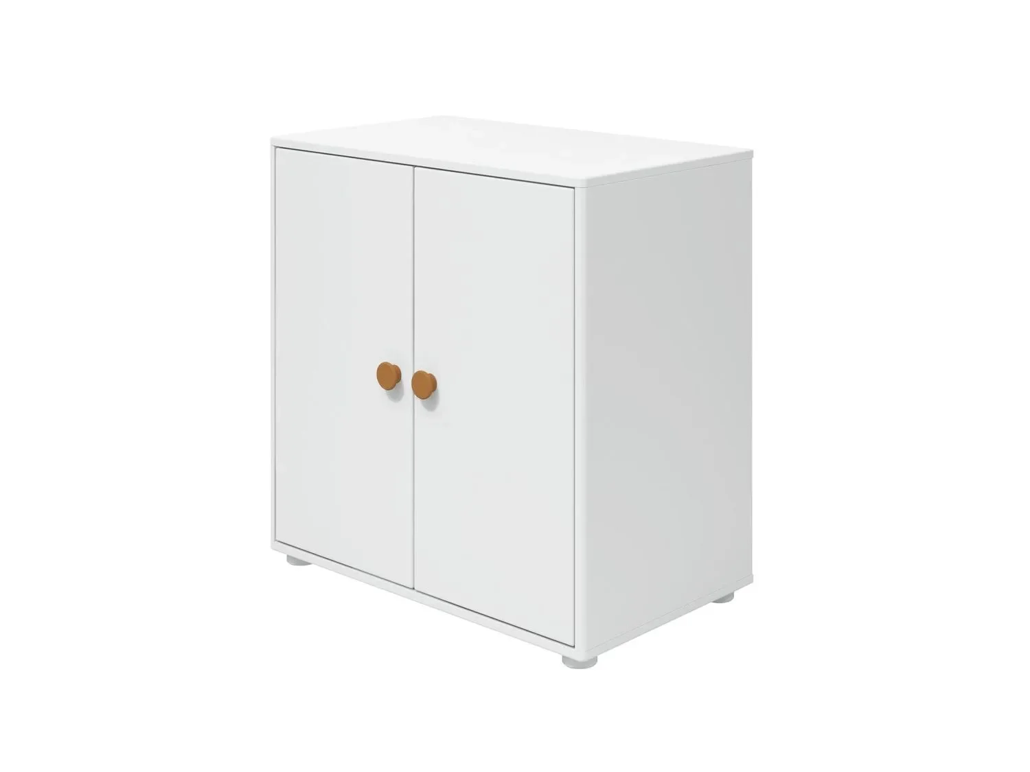 "FLEXA Kleiderschrank, Schrankelement - 1 Regalboden, Roomie, Farbe: Weiß/Senf image"