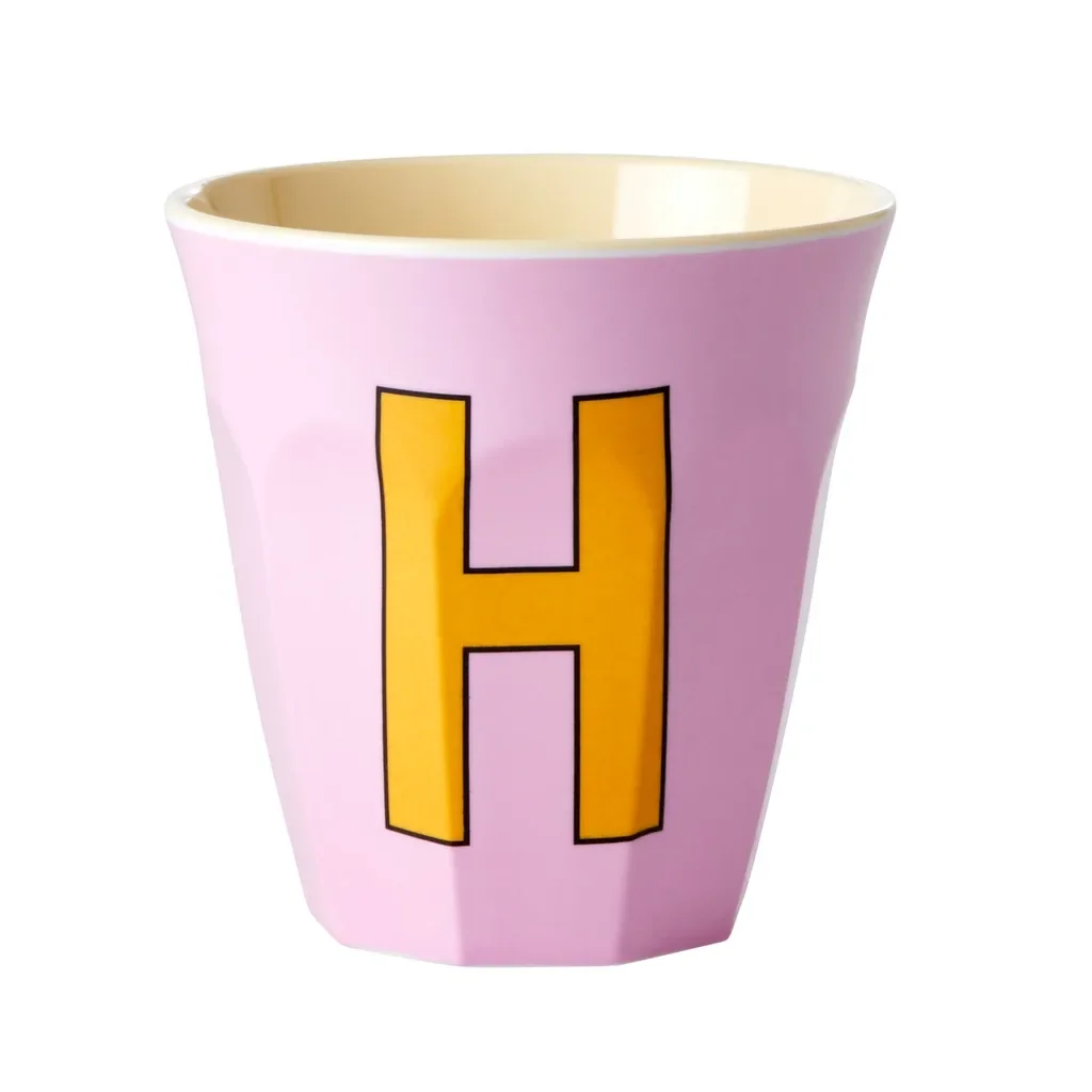 "RICE Becher - H, 250 ml, Melamine, Farbe: rosa image"