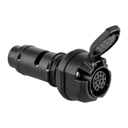 "Spannungsreduzierer 24 Volt auf 12 Volt, 7-polig PKW auf 13-polig PKW image"