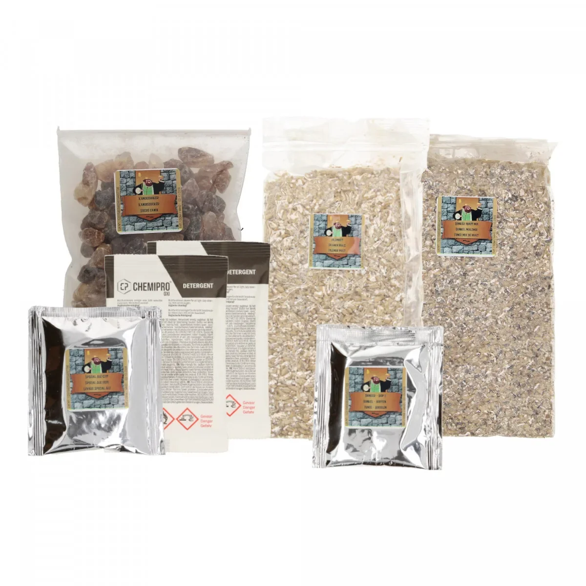 "Nachfüllset für Kingdom Brew Kit, Bierbrauset - Dunkel image"