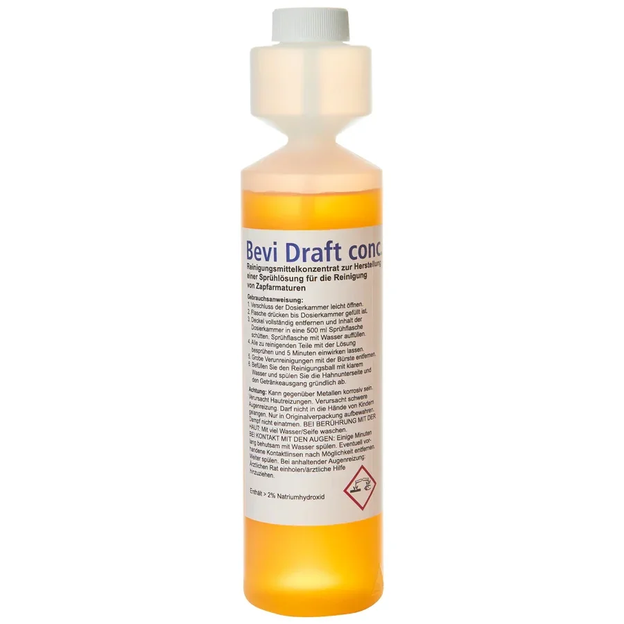 Dosierflasche Hahnreiniger Bevi Draft, 250ml