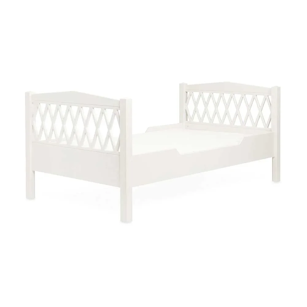 "Cam Cam Seitenteil Juniorbett Harlequin 90 x 160 sand image"
