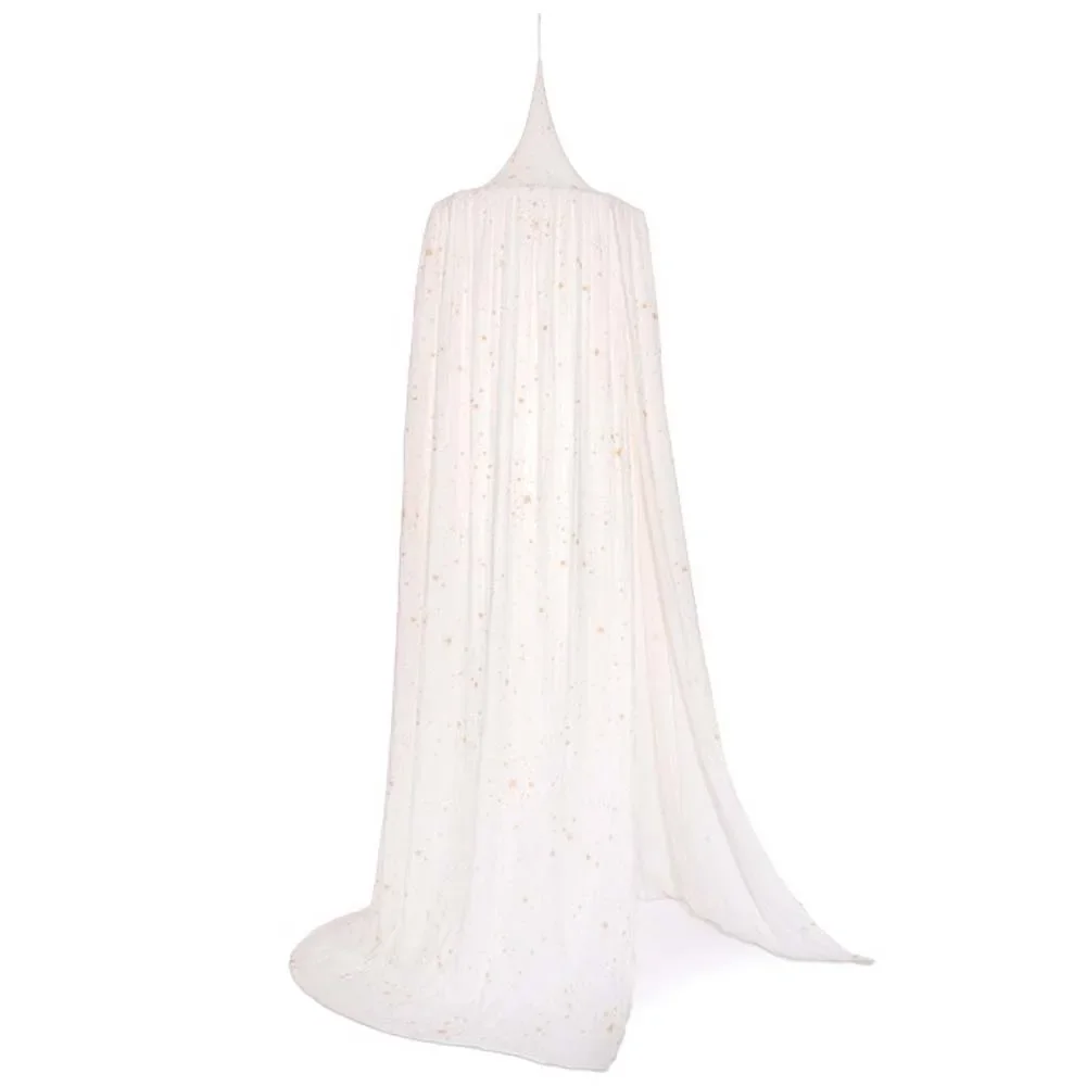 "Nobodinoz Baldachin "Amour" goldene Sterne natur image"