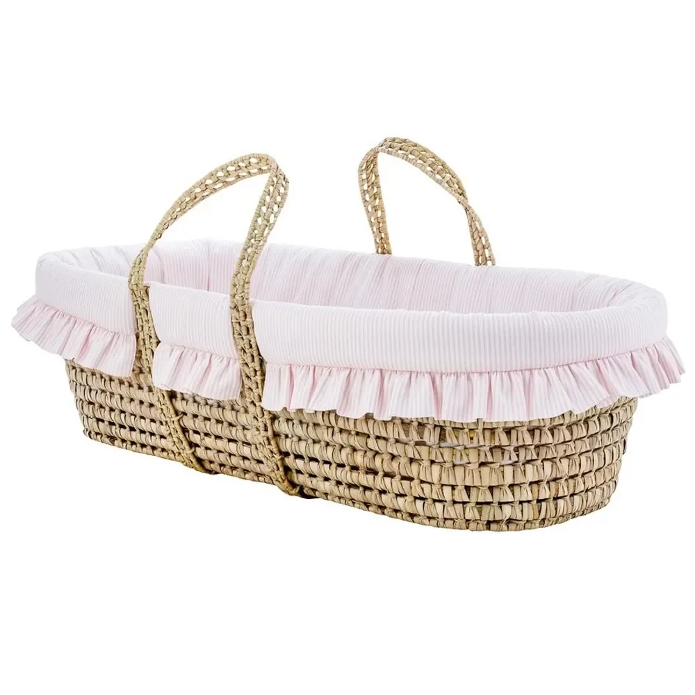 Caramella Moseskorb Babykorb rosa