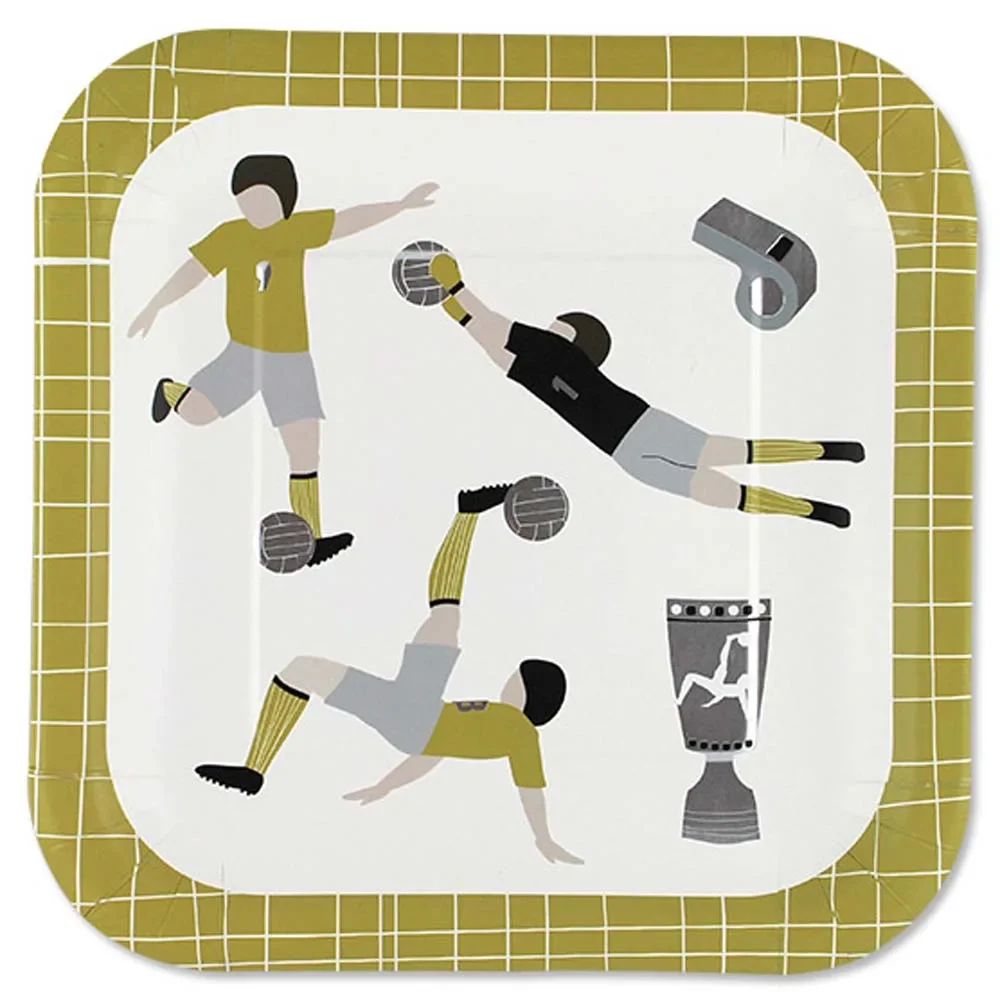 Ava & Yves Pappteller Set Fussball