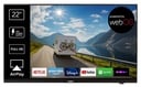 22" Smart LED-TV mit DVD-Player, WLAN, Bluetooth, 3x HDMI und Triple-Tuner (DVB-S2/C/T2 HD)
