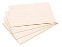 4 Laubsägeplatten DIN A4 aus Pappelsperrholz, 3 mm stark, unbedruckt
