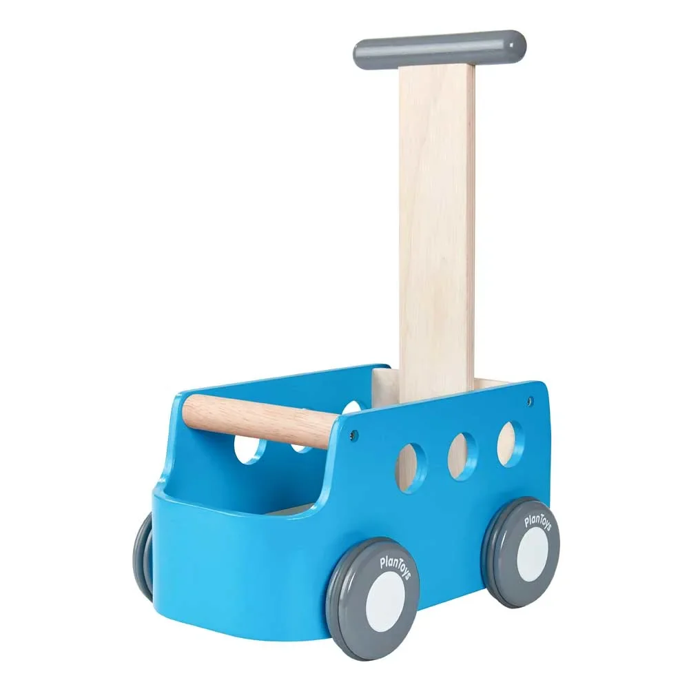 "Plan Toys Lauflernwagen Lieferwagen image"