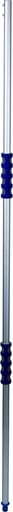 "Aluminiumstiel mit Wasserdurchlauf 150 cm, 19-mm-Schnellverschluss image"