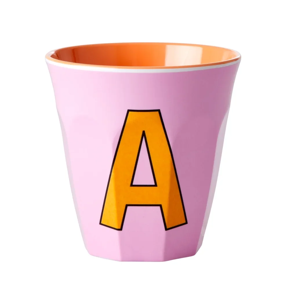 "RICE Becher - A, 250 ml, Melamine, Farbe: rosa image"