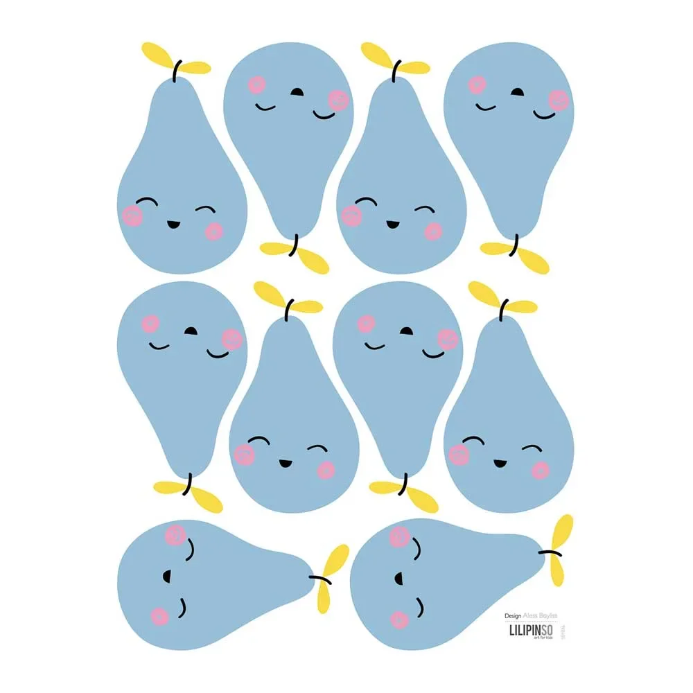 "Lilipinso Wandsticker Birnen image"