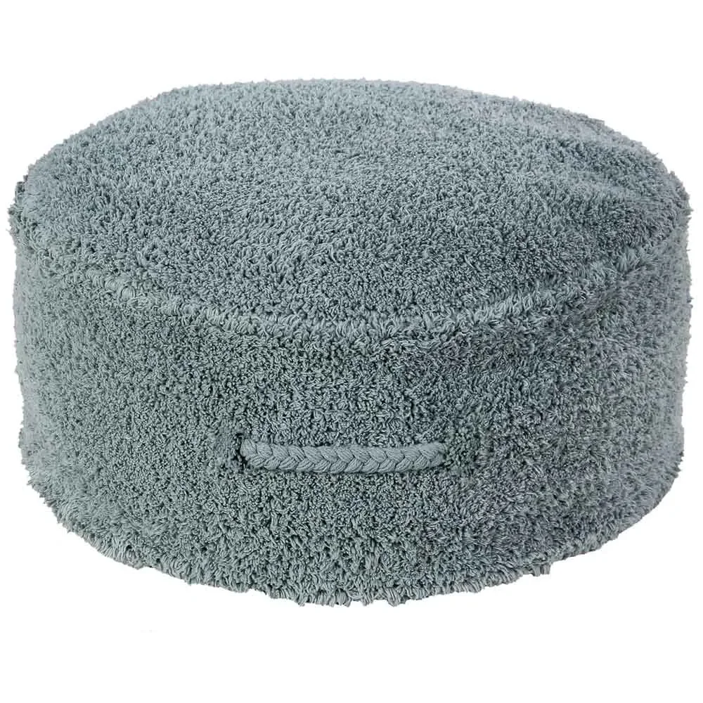 "Lorena Canals Sitzpuff "Chill" Vintage blau image"
