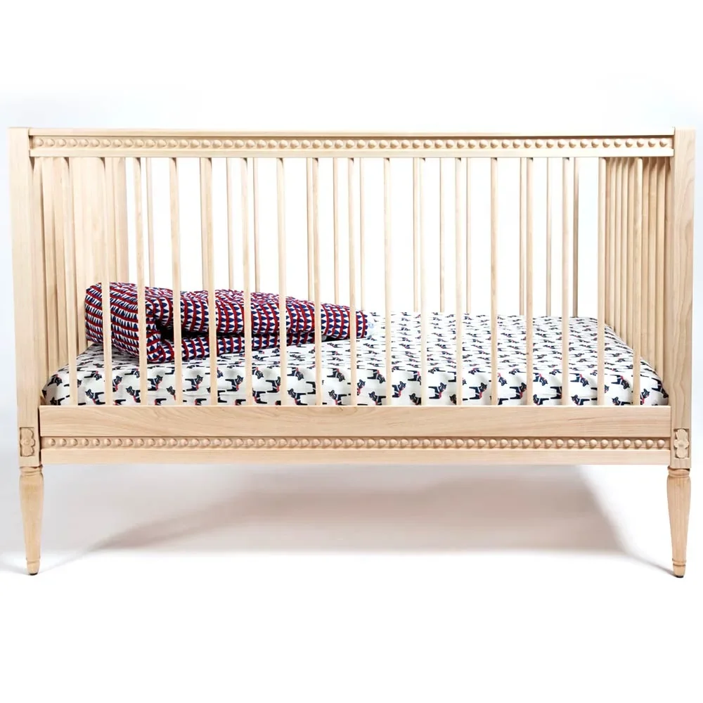 "Gustavienne Babybett 60 x 120 cm natur image"