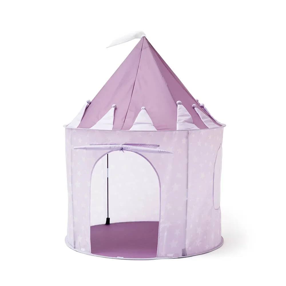 "Kids Concept Spielzelt rund Sterne lila image"