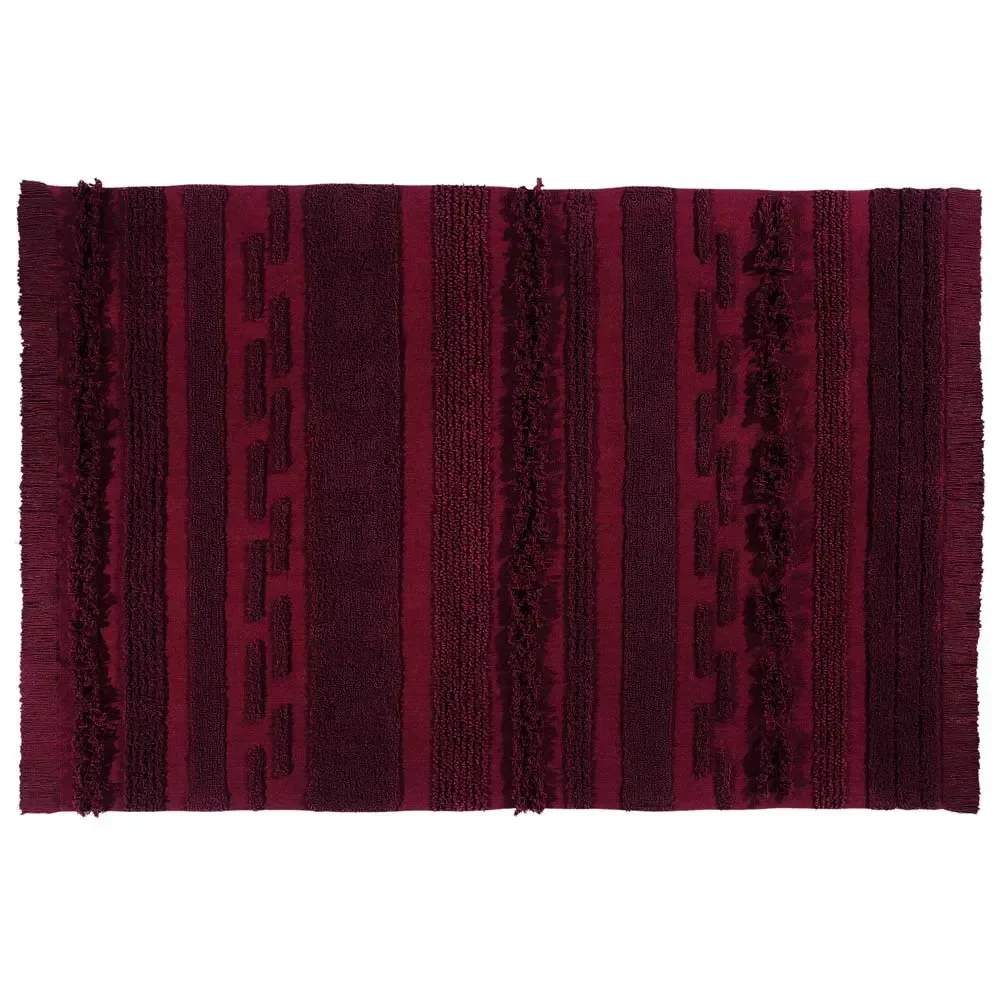 "Lorena Canals Teppich "Air" rot, Größe: 140 x 200 cm image"