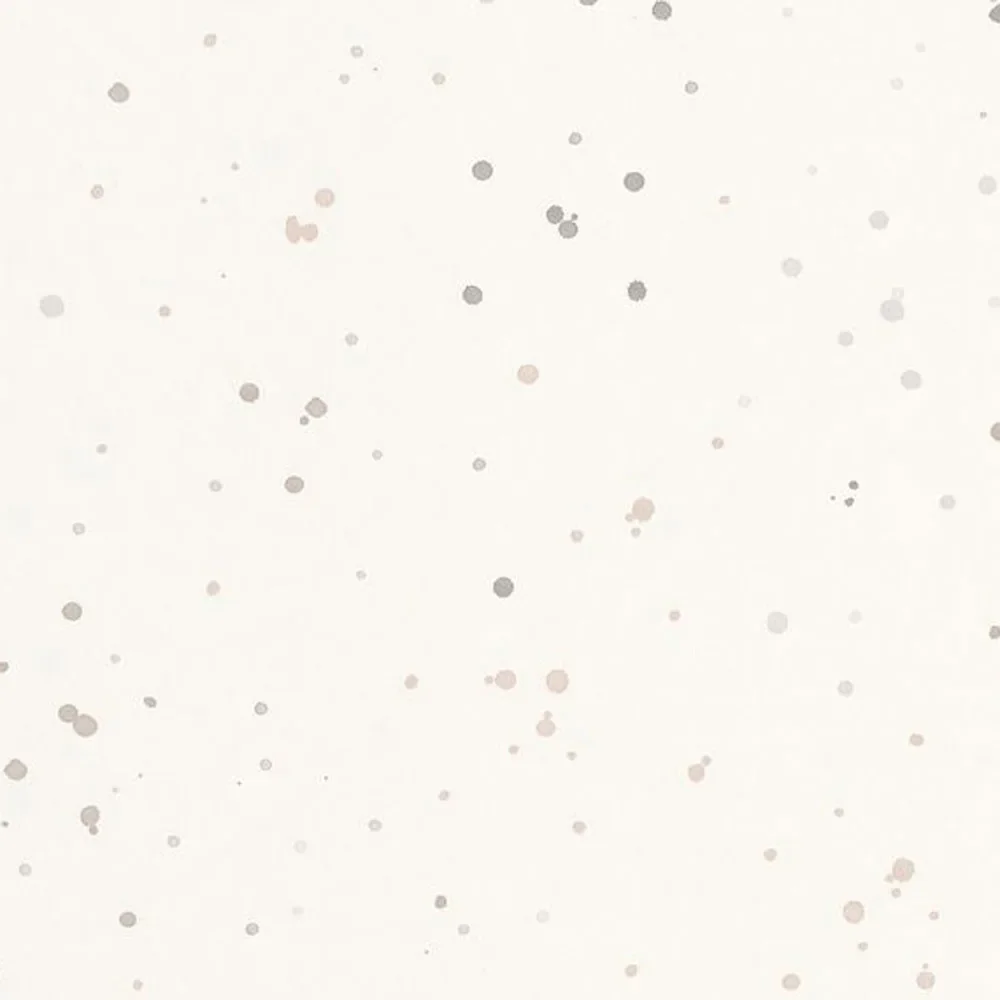 "Casadeco Kindertapete Happy Dreams Kleckse beige grau image"